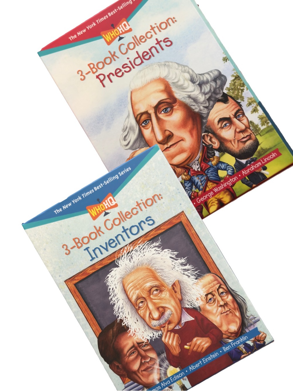 Presidents & Inventors - WhoHQ - 3-Book Collection
